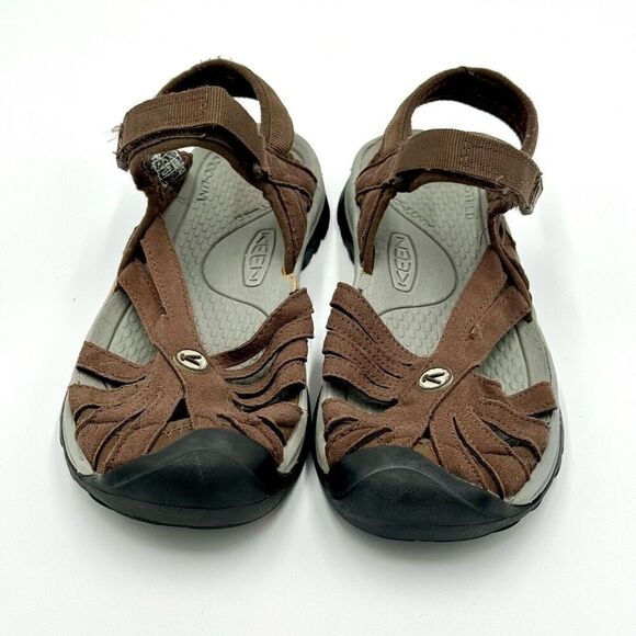 Keen Women’s Rose Adventure Sandal Gorpcore Brown Sandal Sz US 6.5 - Picture 4 of 11